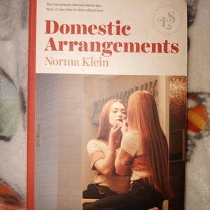 ⭐️2 for $10⭐️Domestic Arrangements by Norma Klein Paperback- Red and White Cover